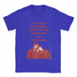 T Shirt Men's  Pure Cotton Unique T-Shirt Round Neck Heated Rivalry Tees Short Sleeve Clothing Classic