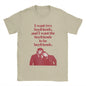 T Shirt Men's  Pure Cotton Unique T-Shirt Round Neck Heated Rivalry Tees Short Sleeve Clothing Classic