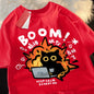 T shirts Good Mental State Pure Cotton Short Sleeved t-shirt For Men Women Summer Tee Clothes Loose Casual Cartoon Oversized Top