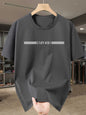 Men's T-shirt - Breathable and sweat-wicking short-sleeved round-neck casual and sportswear style shirt suitable for all seasons