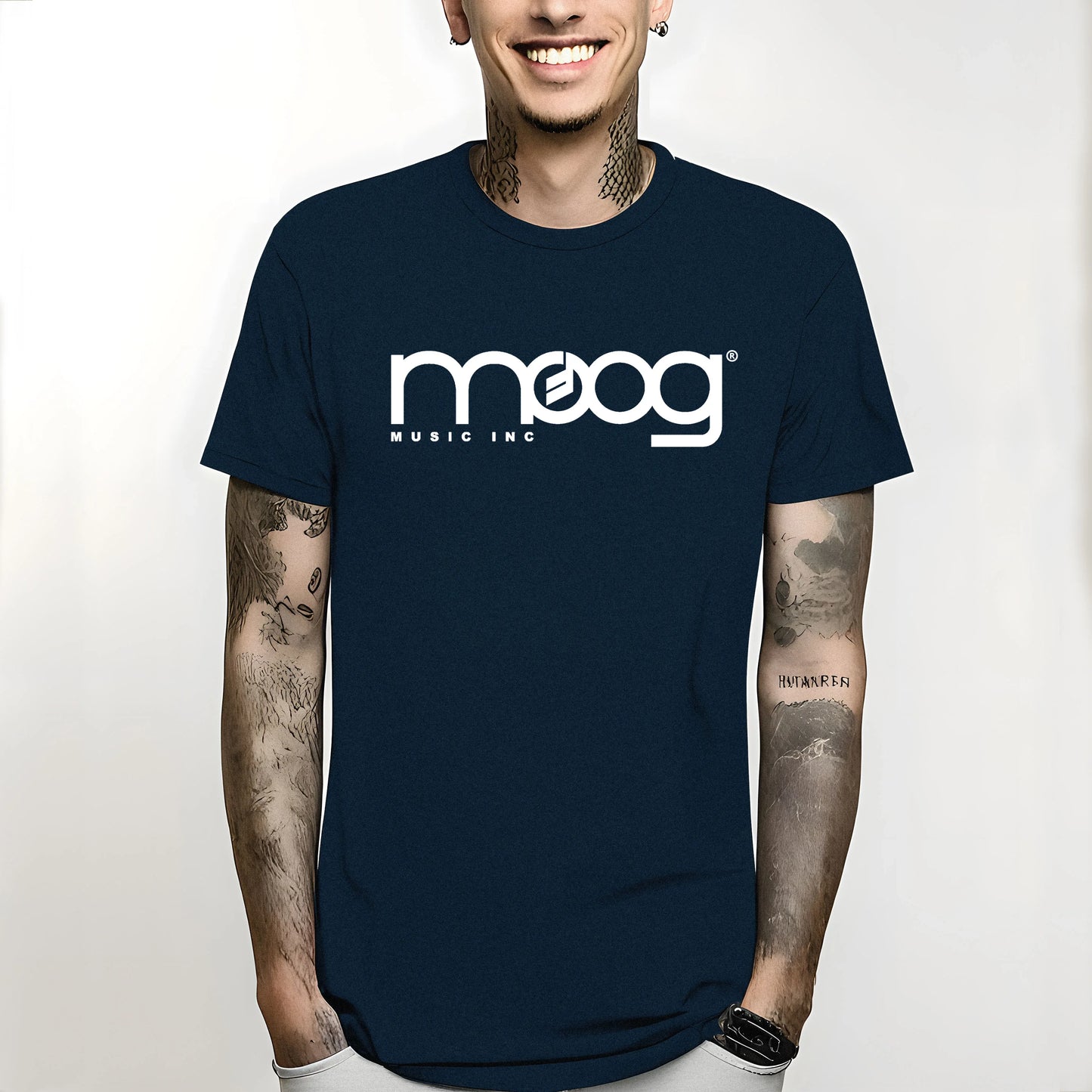 T Shirt Est Top TeesFashion Style Men Tee100% Cotton Classic Te 2024 New Moog Tshirt Synth Music Inc Minimoog Analog  Fashion