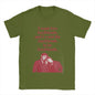 T Shirt Men's  Pure Cotton Unique T-Shirt Round Neck Heated Rivalry Tees Short Sleeve Clothing Classic