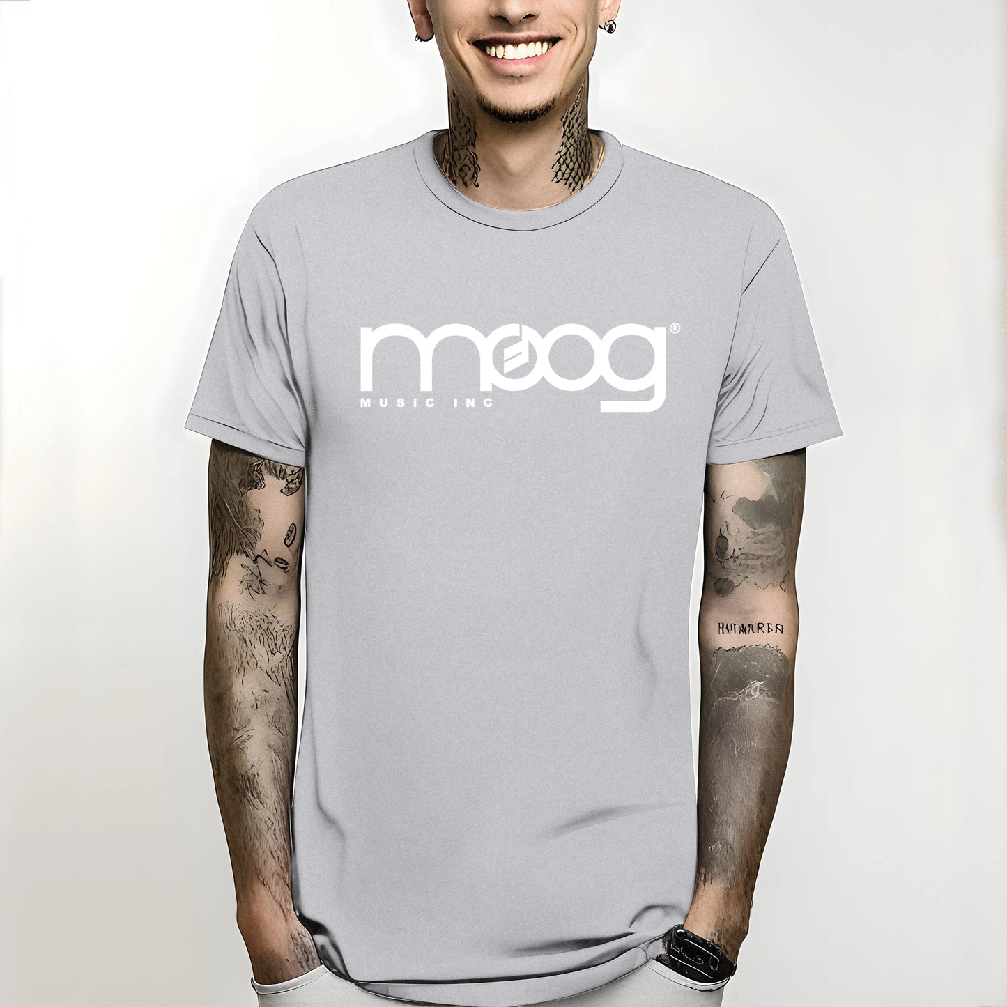 T Shirt Est Top TeesFashion Style Men Tee100% Cotton Classic Te 2024 New Moog Tshirt Synth Music Inc Minimoog Analog  Fashion