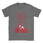 T Shirt Men's  Pure Cotton Unique T-Shirt Round Neck Heated Rivalry Tees Short Sleeve Clothing Classic