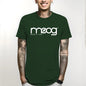 T Shirt Est Top TeesFashion Style Men Tee100% Cotton Classic Te 2024 New Moog Tshirt Synth Music Inc Minimoog Analog  Fashion