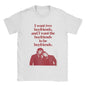 T Shirt Men's  Pure Cotton Unique T-Shirt Round Neck Heated Rivalry Tees Short Sleeve Clothing Classic