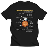 Men's T-Shirts A Simple Question Math Teacher Creative Monty Python Cotton T Shirt Unisex Tshirt Fitness Tees Tops Clothing