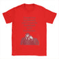 T Shirt Men's  Pure Cotton Unique T-Shirt Round Neck Heated Rivalry Tees Short Sleeve Clothing Classic