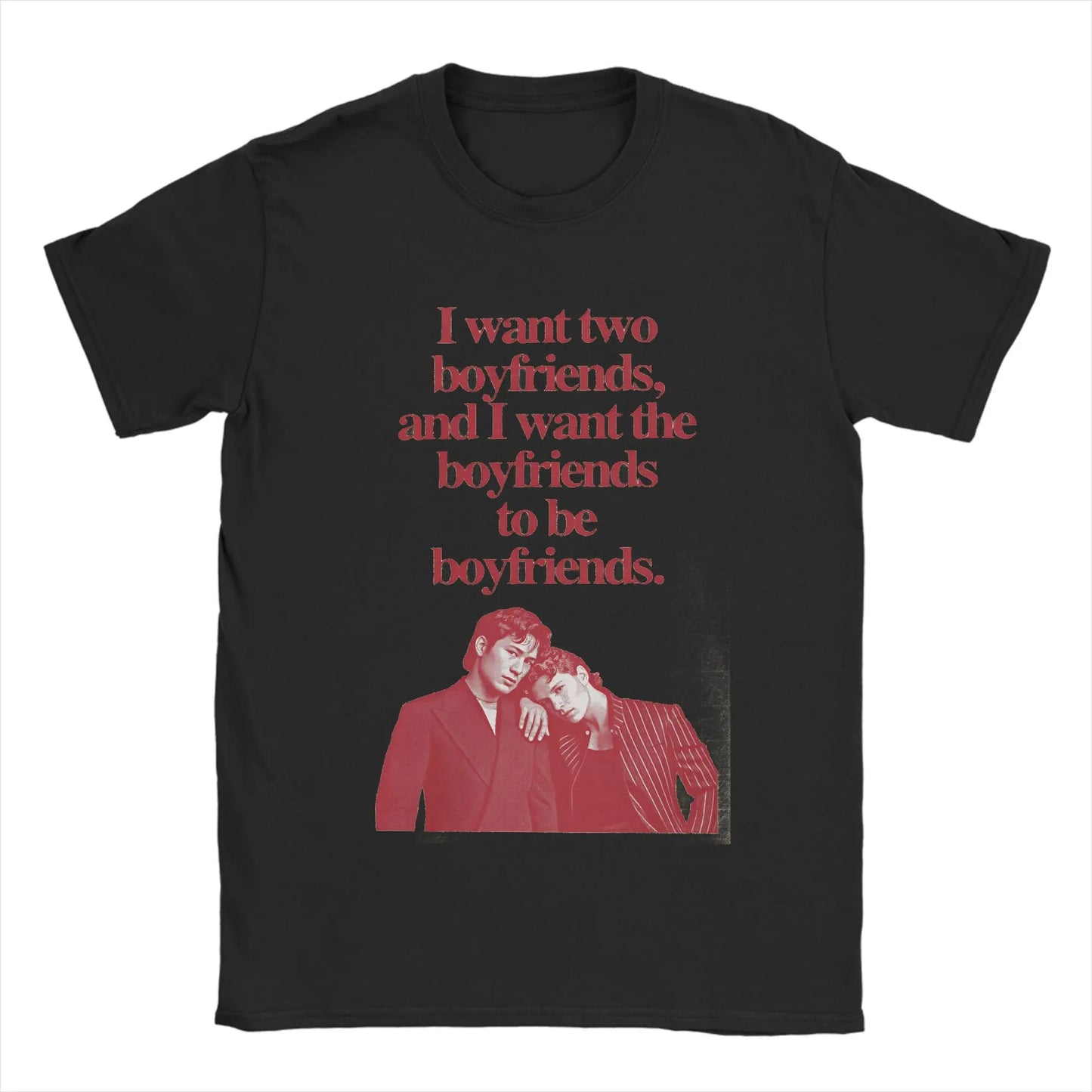 T Shirt Men's  Pure Cotton Unique T-Shirt Round Neck Heated Rivalry Tees Short Sleeve Clothing Classic