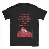T Shirt Men's  Pure Cotton Unique T-Shirt Round Neck Heated Rivalry Tees Short Sleeve Clothing Classic