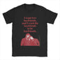 T Shirt Men's  Pure Cotton Unique T-Shirt Round Neck Heated Rivalry Tees Short Sleeve Clothing Classic
