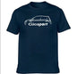 Men T Shirt  Short sleeve 2022 mens designer clothes new in tops & tees tee shirt homme CLIO SPORT 182 CUP CLASSIC CAR T-SHIRT